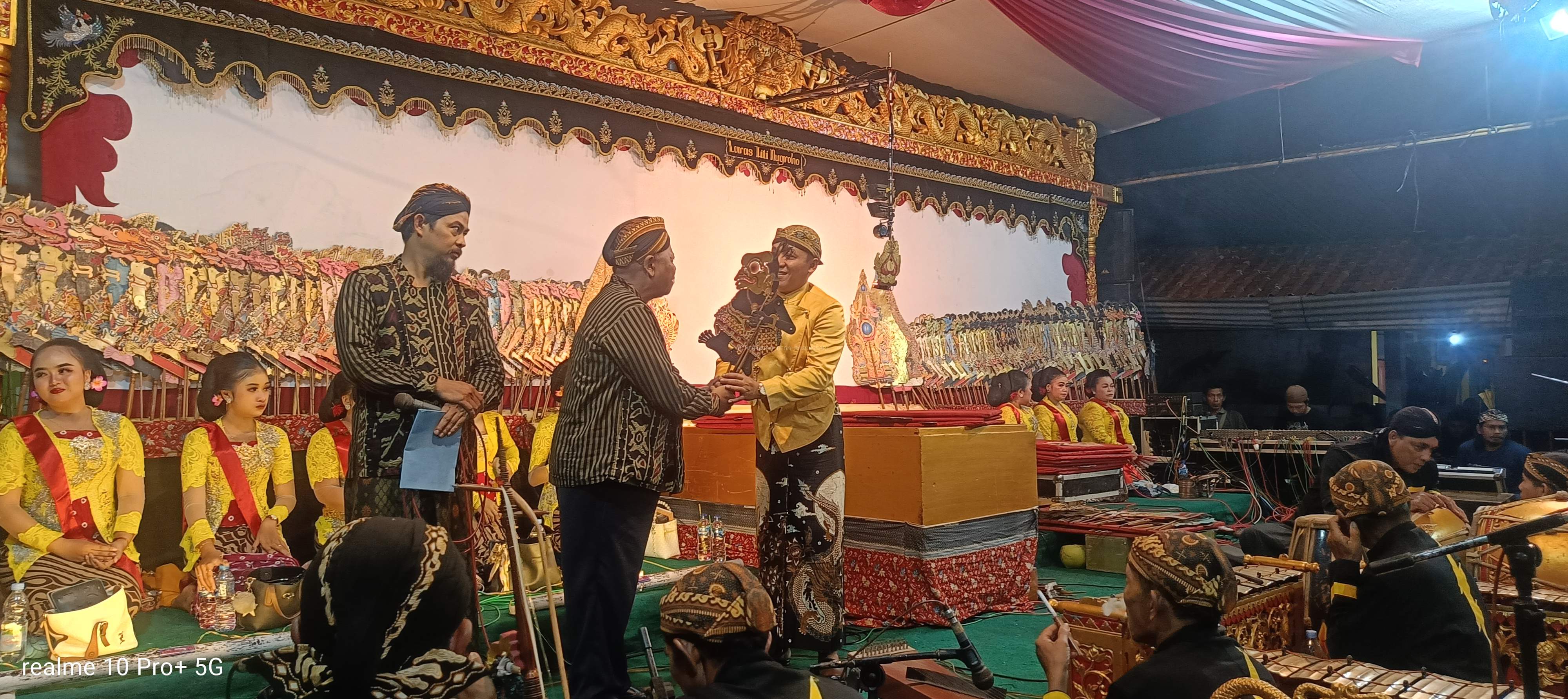 Pagelaran wayang kulit Desa Bojongsari 